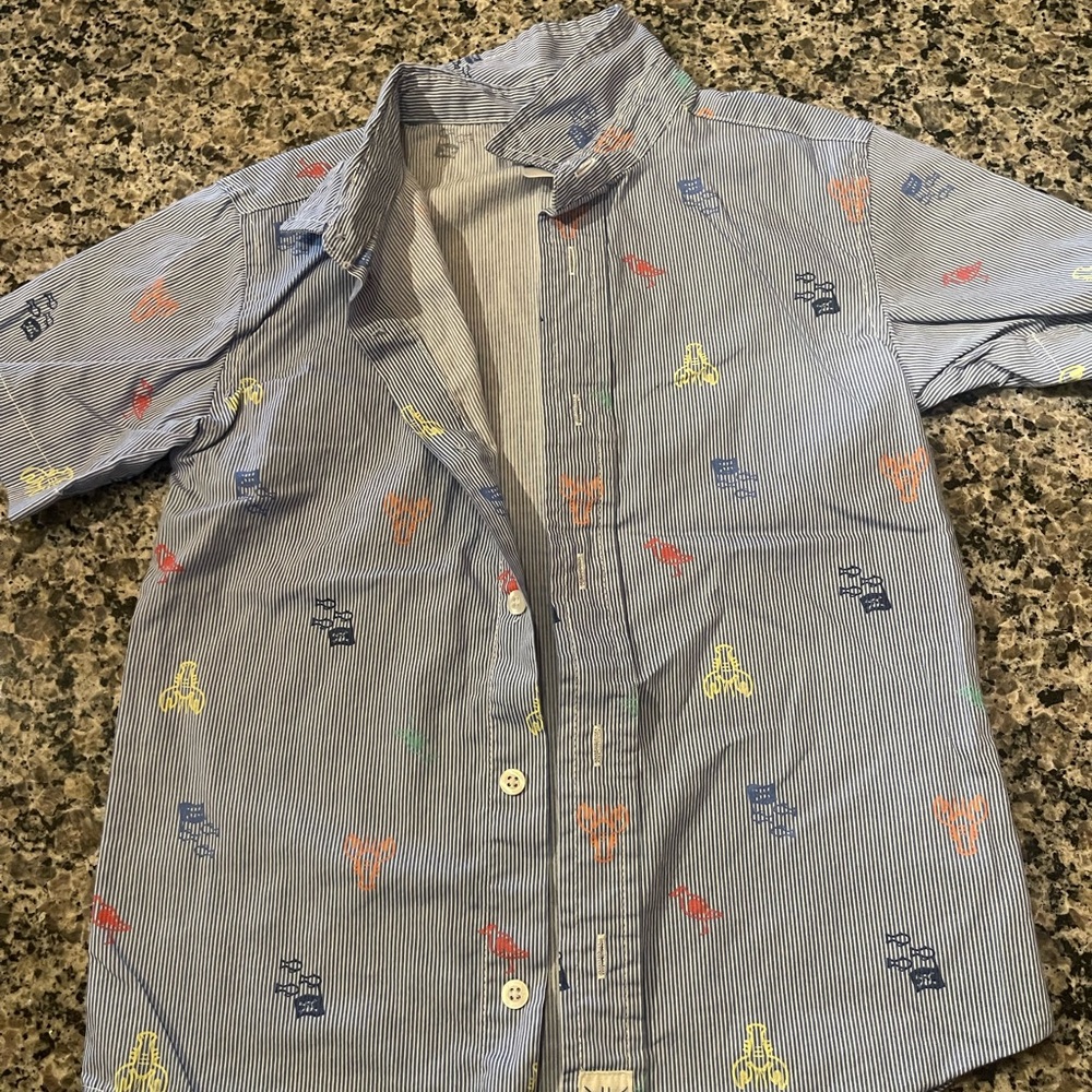 Boys button down